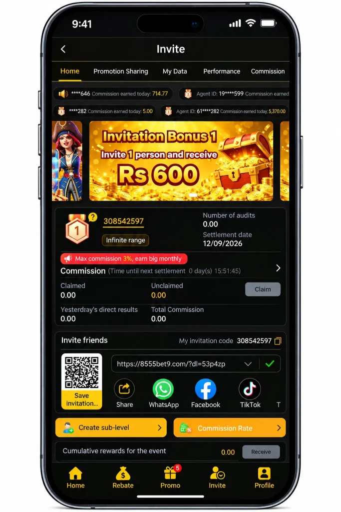 855Bet Game